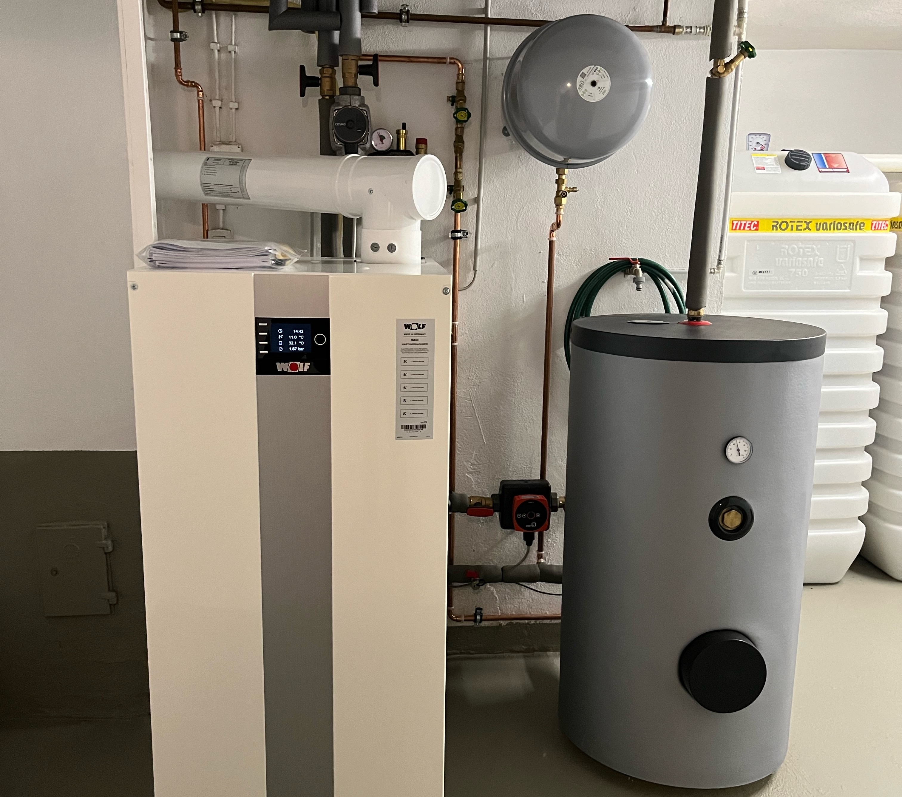 Solarthermie Anlage